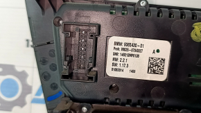 Управление климат-контролем BMW X5 F15 14-18 с подогревом, потерта кнопка, царапины
