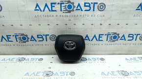 Подушка безопасности airbag в руль водительская Toyota Venza 21-24 черная