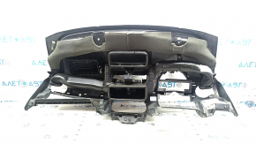 Торпедо передняя панель без AIRBAG Fiat 500 12-15 черный