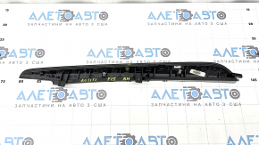 Ornamente laterale consolă centrală dreapta BMW X5 F15 14-18 lemn plop, zgârieturi