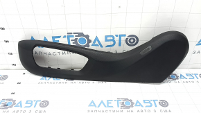 Ornamente scaun șofer BMW X5 F15 14-18 pentru electricitate, negru