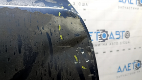 Дверь голая задняя правая Volvo XC60 18-26 синий 723, вмятины, тычки, залом