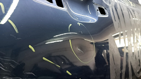 Дверь голая задняя правая Volvo XC60 18-26 синий 723, вмятины, тычки, залом