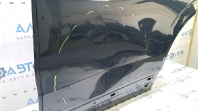 Дверь голая задняя левая Volvo XC60 18-26 синий 723, вмятина