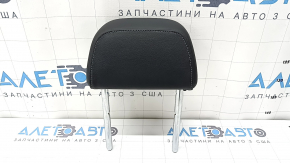 Подголовник 2 ряда правый Audi A4 B8 08-16 кожа черная серая строчка