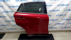 Дверь в сборе задняя правая Toyota Venza 21-24 красный 3Т3, keyless, микро-трещины на лаке