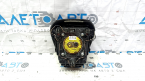 Подушка безопасности airbag в руль водительская Ford Fusion mk5 13-16 черный, ржавый пиропатрон, потертость