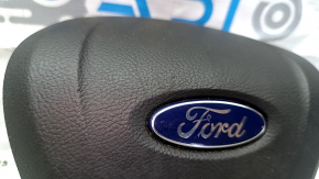 Подушка безопасности airbag в руль водительская Ford Fusion mk5 13-16 черный, ржавый пиропатрон, потертость