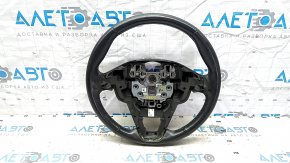 Руль голый Ford Fusion mk5 13-16 кожа черн, потерт