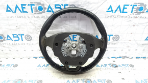 Руль голый Ford Fusion mk5 13-16 кожа черн, потерт