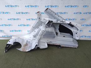 Четверть крыло задняя правая Audi A4 B9 17-19 отпилена, белая, тычки