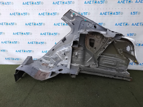 Четверть крыло задняя правая Toyota Camry v40 отпилена, серебро, ржавая, тычки