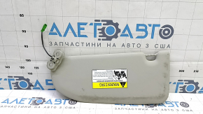 Козырек правый Volvo XC60 18-26 серый, без крючка, с подсветкой, под чистку