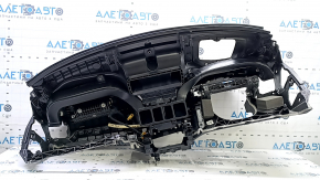 Торпедо передняя панель с AIRBAG Volvo XC60 18-26 кожа черная под проекцию