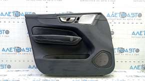 Tapițerie ușă față stânga Volvo XC60 18-25 piele neagră Nappa