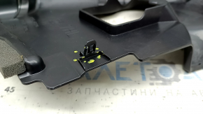 Ornament stâlp spate stânga jos Toyota Venza 21-24 negru, zgârieturi, element de fixare crăpat