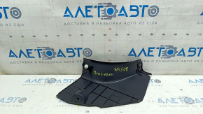 Ornament stâlp față stânga jos Toyota Venza 21-24 negru, zgârieturi