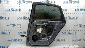 Дверь в сборе задняя правая Audi A4 B8 09-16 седан, keyless, , под шторку, графит LX7R, тычка