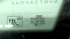 Форточка глухое стекло задняя правая Audi A4 B8 08-16 седан под хром молдинг