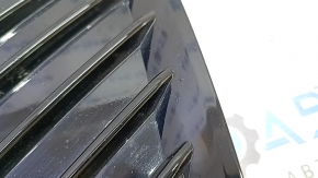 Решетка переднего бампера правая Volvo XC60 22-26 B5, B6 черный глянец под парктроник, R-Design, песок