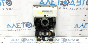 Плафон освещения передний в сборе Audi A4 B8 13-16 рест, седан, под люк,черны