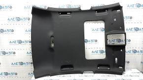 Обшивка потолка Audi A4 B8 13-16 рест, седан, под люк, черная, заломы, царапины, под чистку