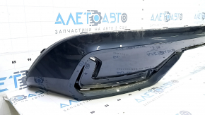 Губа заднего бампера Volvo XC60 22-26 синяя, R-Design, царапины