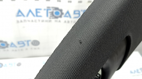 Ornamente stâlp central dreapta sus Audi A4 B8 13-16 rest sedan negru, zgârieturi