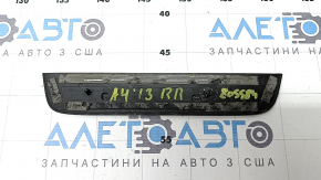 Накладка порога внешняя задняя правая Audi A4 B8 08-16 седан хром S line, царапины