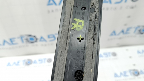 Накладка порога вненш передняя правая Audi A4 B8 08-16 седан хром, S line, сломана направляющая