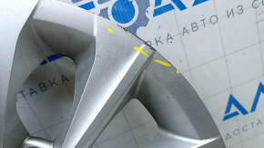 Колпак колесный R16 5*114.3 Toyota Camry v55 15-17 бордюрка, под покраску
