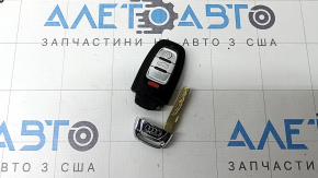 Ключ Audi A4 B8 08-16 smart 4 кнопки, тычки, потерт