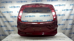 Дверь багажника голая Toyota Venza 21-24 красный 3Т3, деформирована