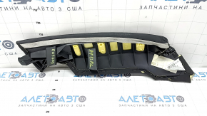 Боковушка заднего сиденья левая Audi A4 B8 13-16 кожа черная Nappa, примята
