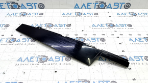 Ornamente laterale ușă față dreapta Volvo XC60 18-25 negru lucios, zgârieturi