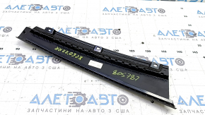 Ornamente laterale ușă spate dreapta Volvo XC60 18-25 față, negru lucios, zgârieturi