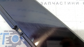 Ornamente laterale ușă spate dreapta Volvo XC60 18-25 față, negru lucios, zgârieturi
