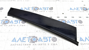 Ornamente laterale ușă spate stânga Volvo XC60 18-25 față, negru lucios, zgârieturi