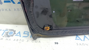 Jaluzea geam spate dreapta Toyota Venza 21-24 cromată, ghidaje rupte, zgârieturi
