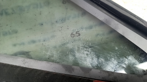 Jaluzea geam spate dreapta Toyota Venza 21-24 cromată, ghidaje rupte, zgârieturi