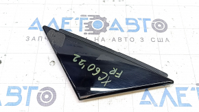 Dop triunghiular exterior față dreapta Volvo XC60 18-25 negru lucios, zgârieturi