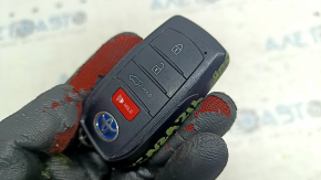 Ключ smart Toyota Venza 21- 4 кнопки, с жалом, царапины