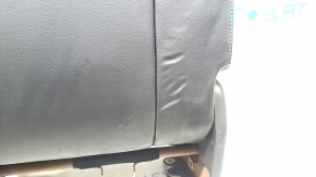 Задний ряд сидений 3 ряд верхняя часть левая Toyota Highlander 20-23 кожа черная, Platinum, XSE, с подголовником и кронштейном, примята кожа