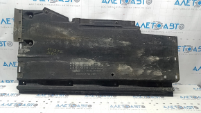 Protecție partea inferioară stângă Audi A4 B8 08-16 mare, uzată, ruptă