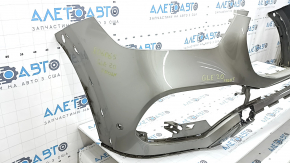 Бампер передний голый Mercedes W167 GLE 350 450 20-23 под парктроники, серебро 859