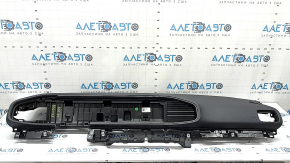 Panou frontal torpedo cu AIRBAG Mercedes W167 GLE 350 450 20-23 negru fără proeminență, cu strat superior, piropatron ruginit
