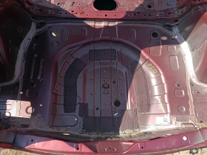 Корыто багажника Toyota Prius 50 16-22 FWD красная, на кузове