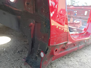 Четверть крыло задняя правая Toyota Prius 50 16-22 без BSM красная, на кузове, тычки, примята