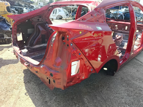 Четверть крыло задняя правая Toyota Prius 50 16-22 без BSM красная, на кузове, тычки, примята
