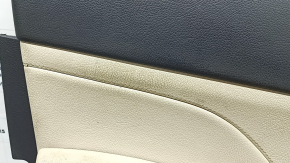 Ornamente ușă față stânga Mercedes W167 GLE 350 450 20-23 piele bej, Burmester, cu inserție din lemn
